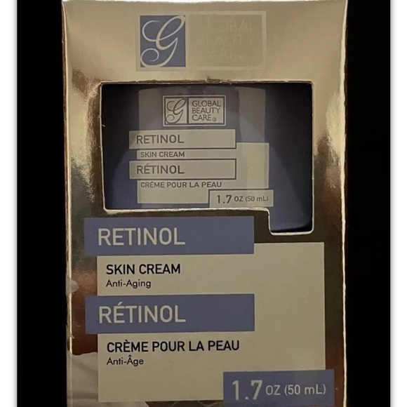 Retinol Anti-Aging Day Night Skin Cream 1.7 oz Global Beauty Care SET OF 4 New - Picture 5 of 7